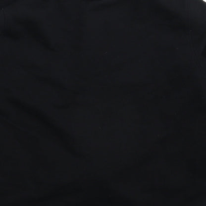 H&M Womens Black   Pullover Sweatshirt Size S