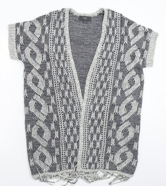 Womens UK Size 10 NEXT Grey Cardigan Jumper