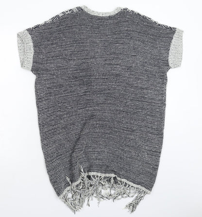 Womens UK Size 10 NEXT Grey Cardigan Jumper
