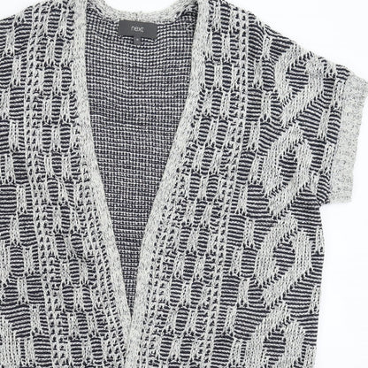 Womens UK Size 10 NEXT Grey Cardigan Jumper