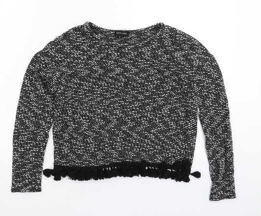 Womens UK Size 6 New Look Black Pullover Jumper