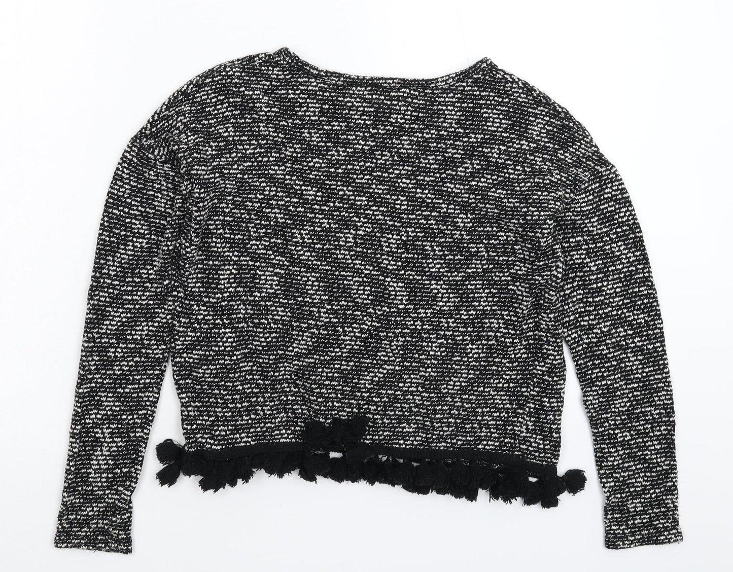 Womens UK Size 6 New Look Black Pullover Jumper