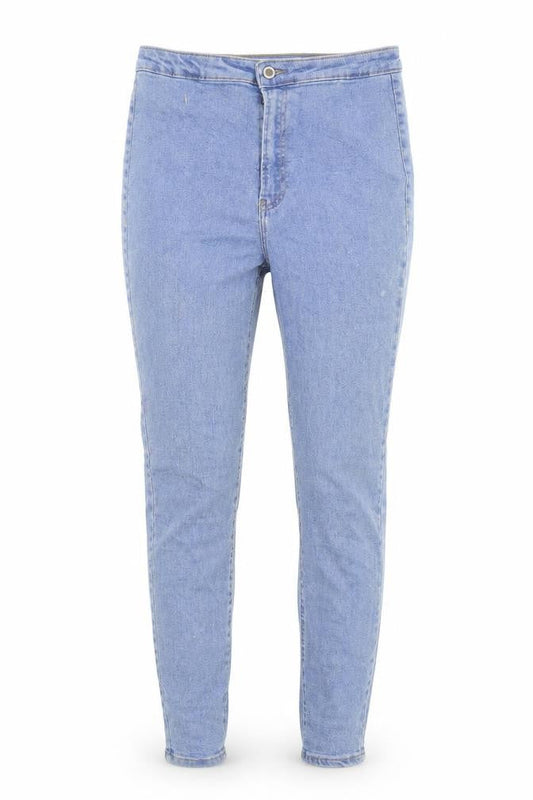 Womens UK Size 10 Bershka Extra-Slim Fit Jegging Blue Jeans