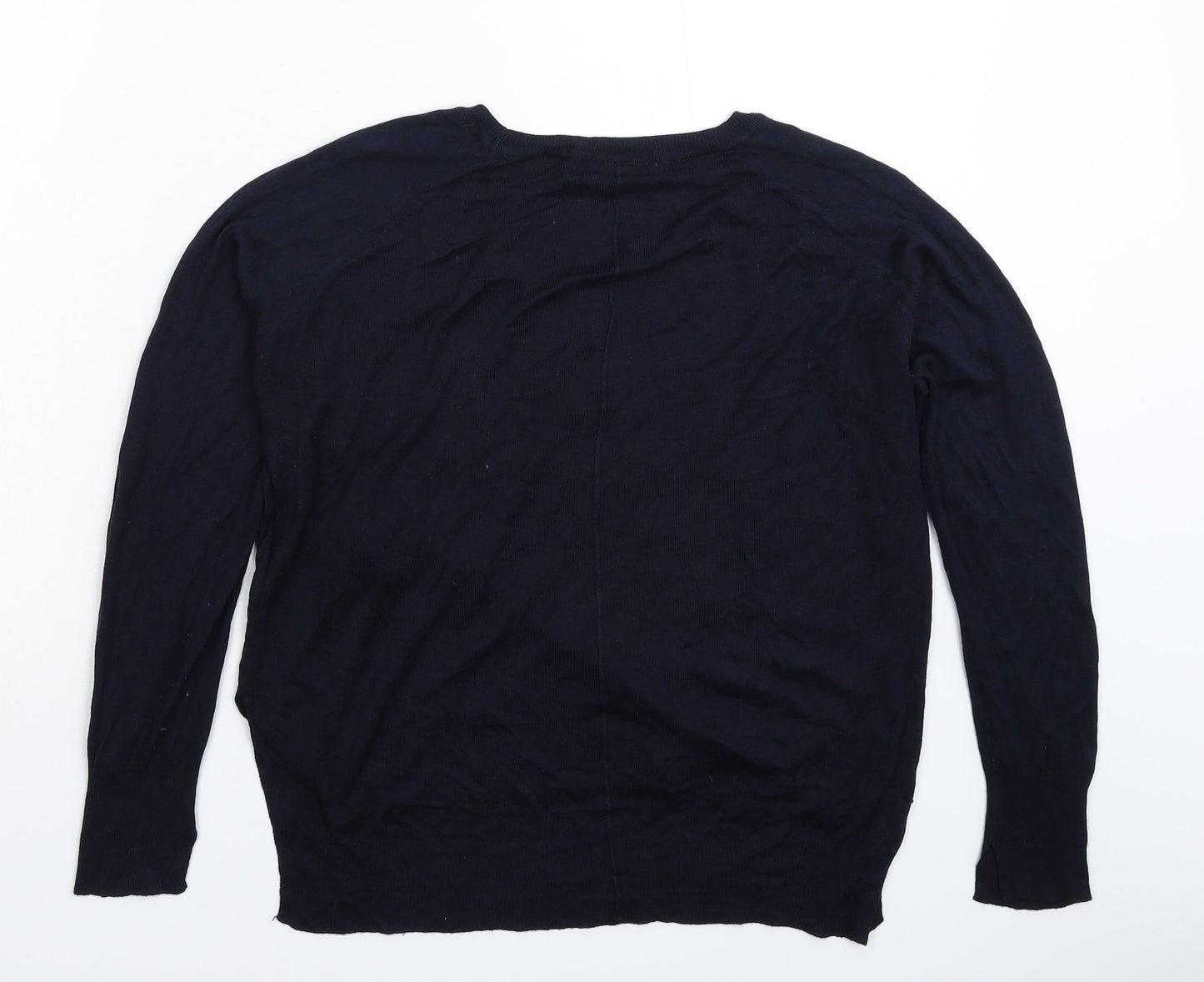 Womens UK Size S Zara Blue Pullover Jumper