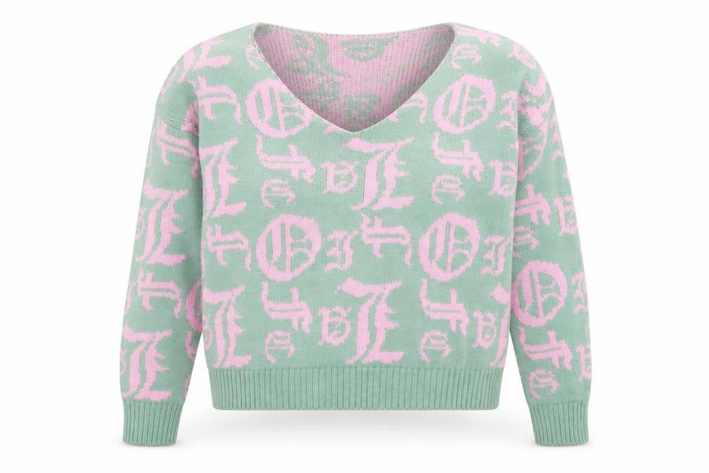 Womens UK Size M Boohoo Grey Pullover Jumper