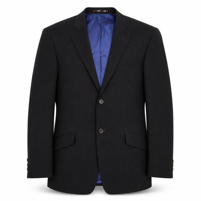 Mens UK Size 42 River Island Regular Black Suit Jacket