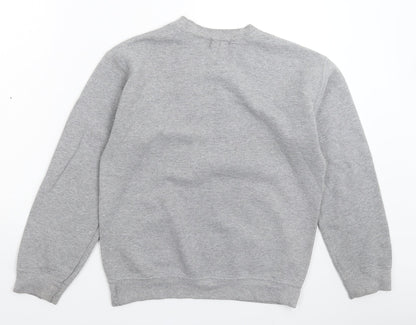 Topman Mens Grey   Pullover Sweatshirt Size S