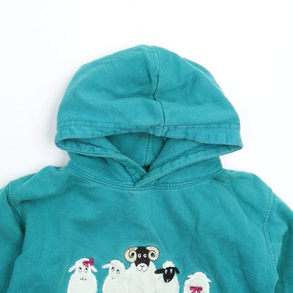 All We Do is Boys Green   Pullover Hoodie Size 5-6 Years