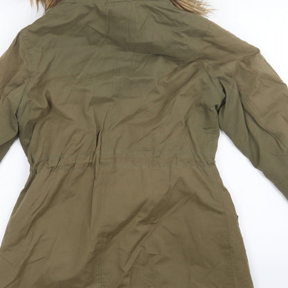 Papaya Womens Green   Jacket Coat Size 6