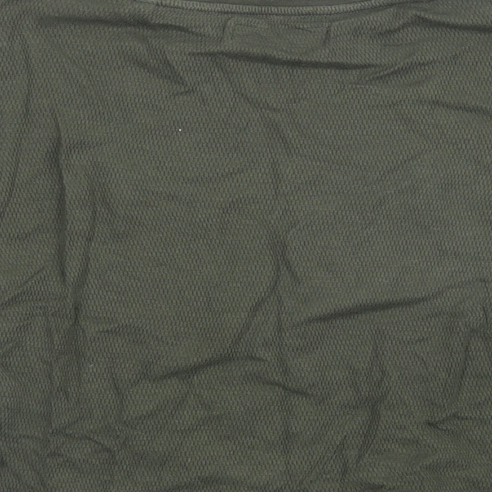 NEXT Boys Green  Knit Pullover Sweatshirt Size 7 Years