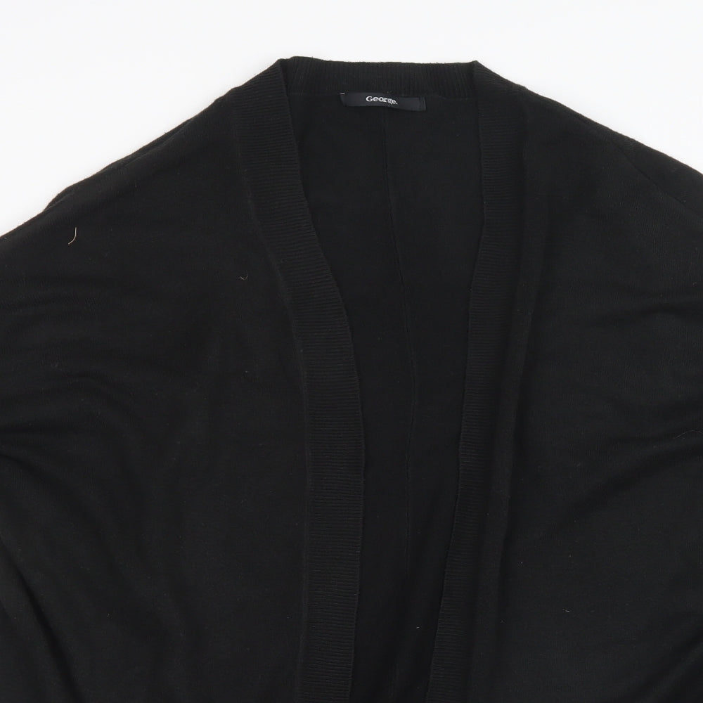 Womens UK Size 2 George Black Cardigan Jumper