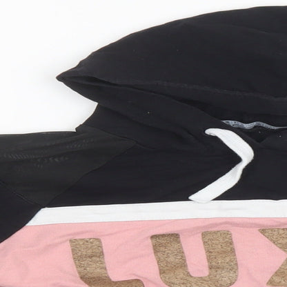 Select Girls Black   Pullover Hoodie Size 12-13 Years