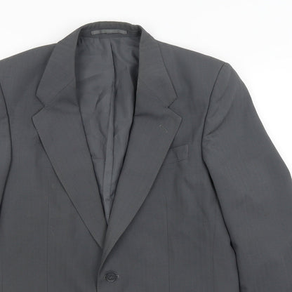 Rex International Mens Grey   Jacket Blazer Size M