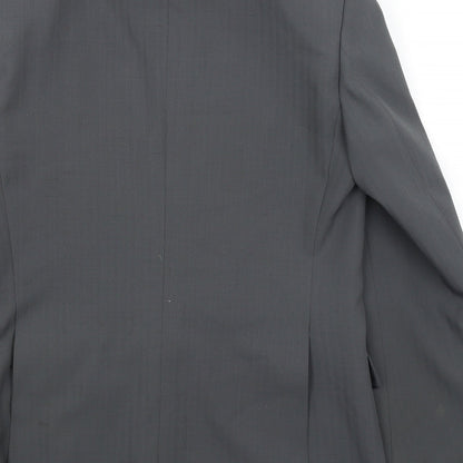 Rex International Mens Grey   Jacket Blazer Size M