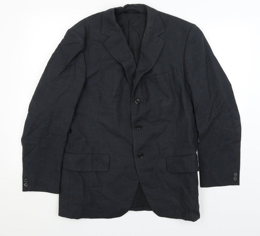 Mens UK Size M Dunn & Co Regular Black Suit Jacket