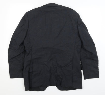 Mens UK Size M Dunn & Co Regular Black Suit Jacket