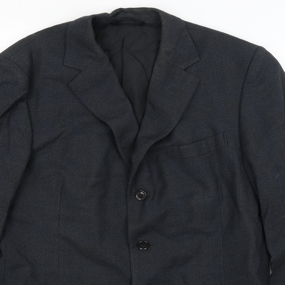 Mens UK Size M Dunn & Co Regular Black Suit Jacket