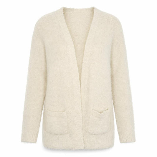 Cotton Traders Womens Ivory   Wrap Jumper Size 12