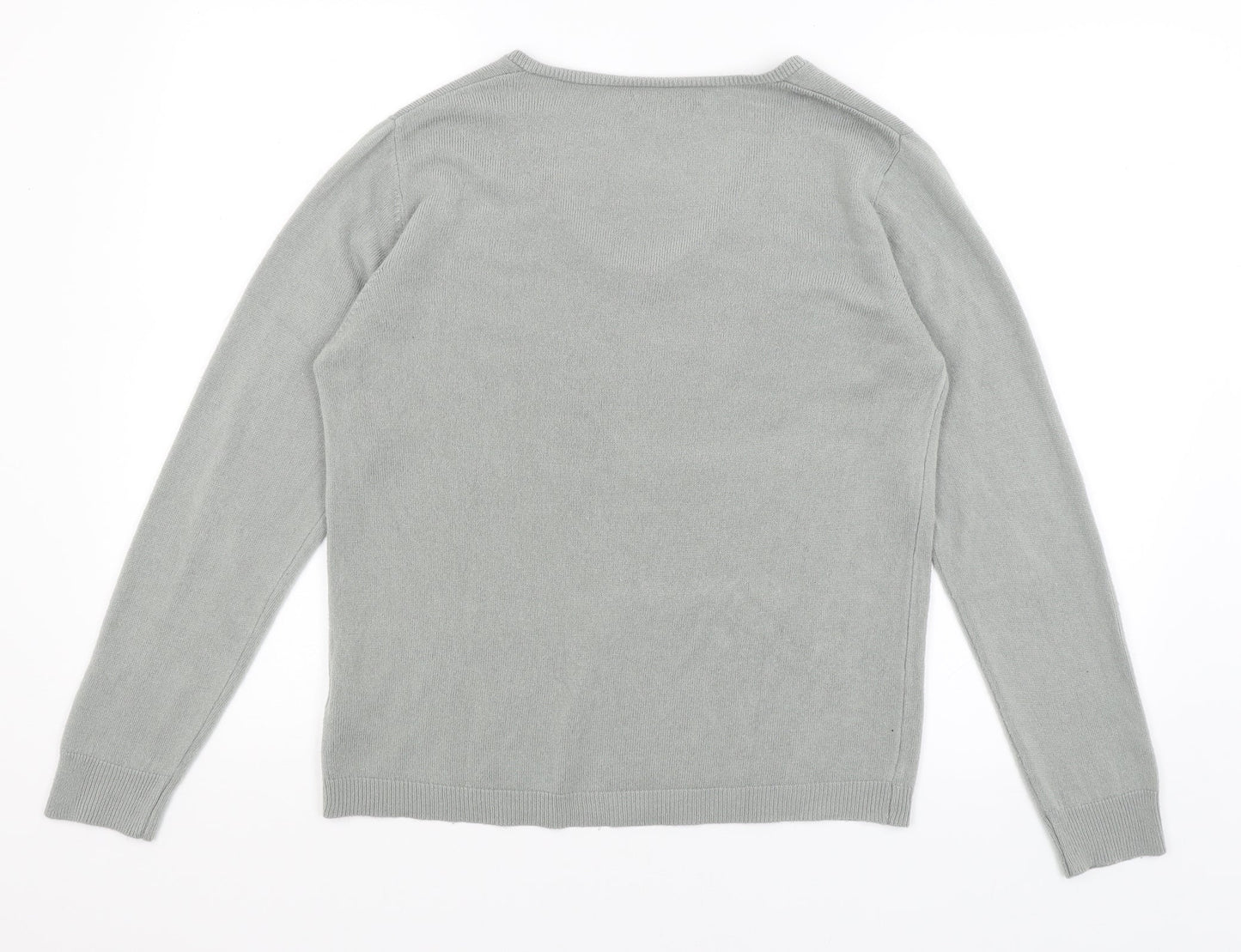 Primark Womens Grey   Pullover Jumper Size 14