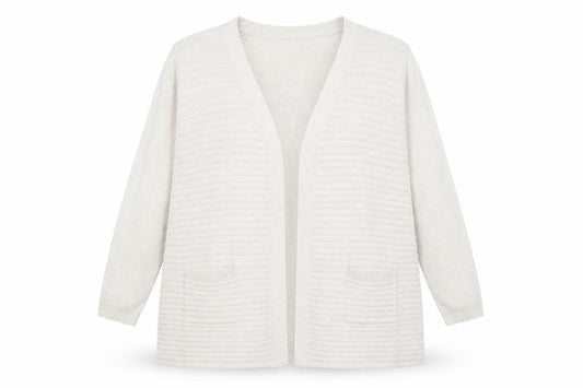 Womens UK Size 18 The Collection Ivory Wrap Jumper