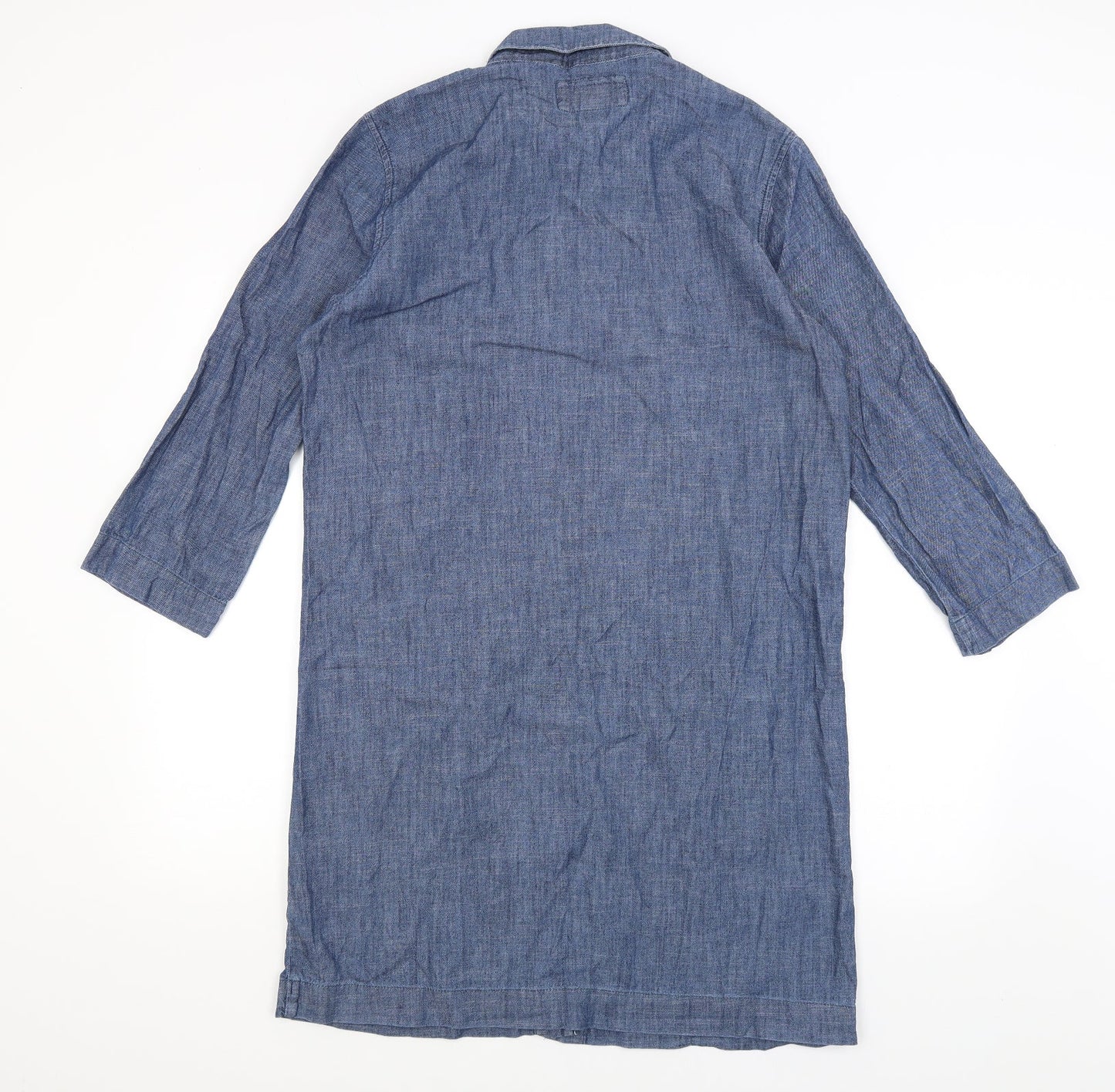 FOREVER 21 Womens Blue   Shirt Dress  Size M