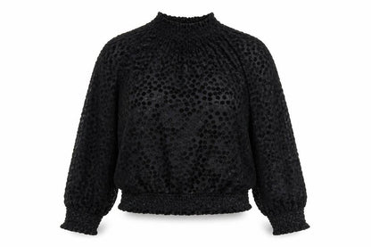Womens UK Size 10 M&S Black Pullover Jumper