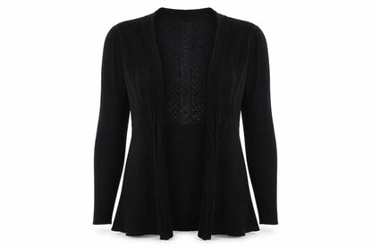 Cameo Rose Womens Black Wrap Jumper Size M