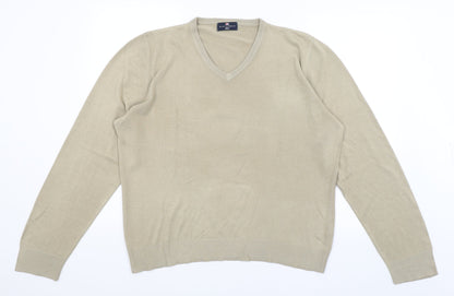 Blue Harbour Mens Brown   Pullover Jumper Size L