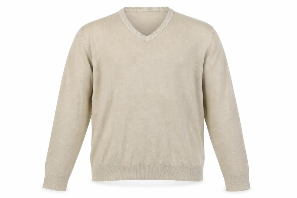 Mens UK Size L Blue Harbour Brown Pullover Jumper