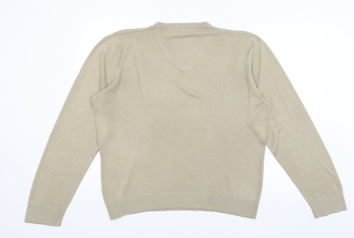 Blue Harbour Mens Brown   Pullover Jumper Size L