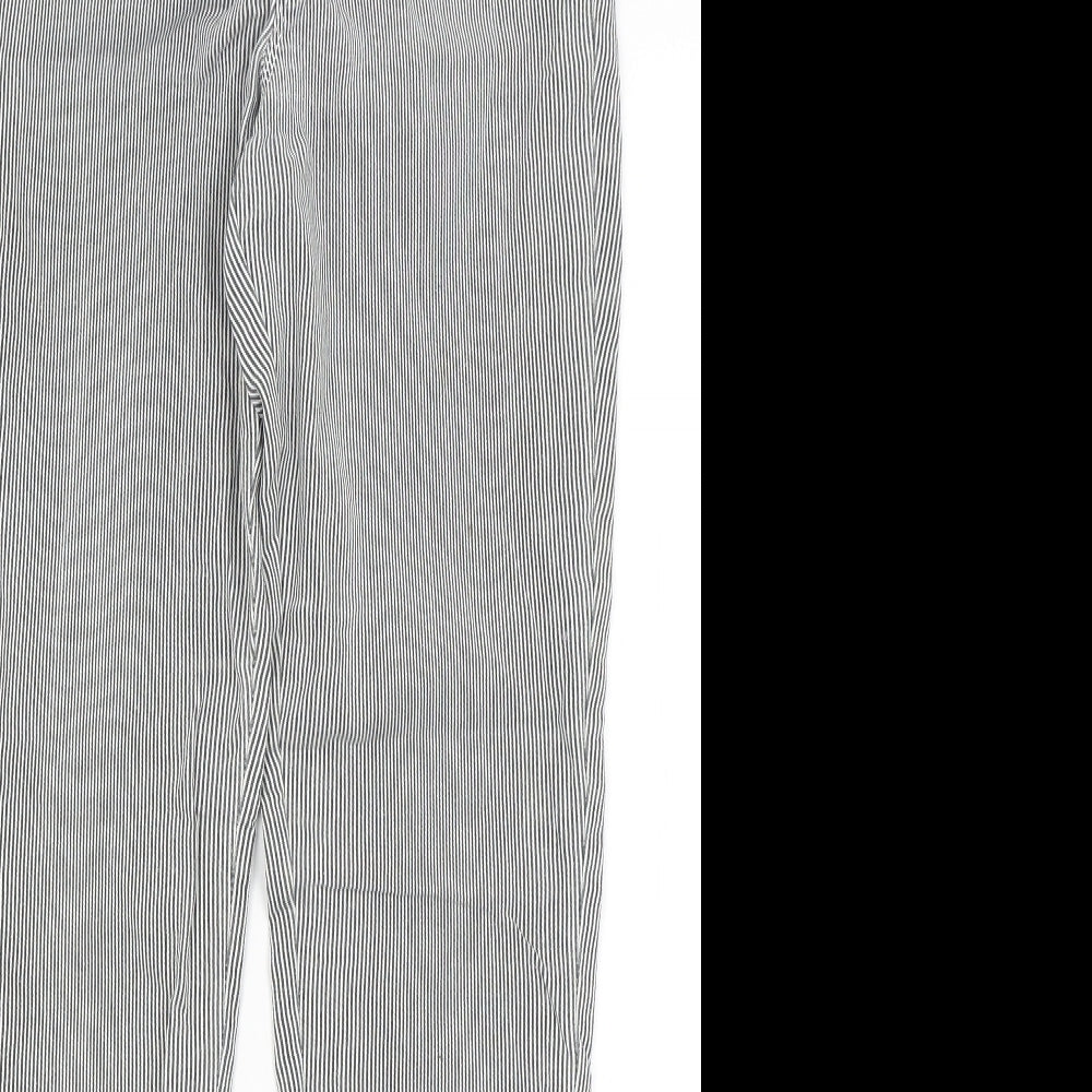 Womens UK Size 10 Peacocks Regular Fit  Grey Trousers