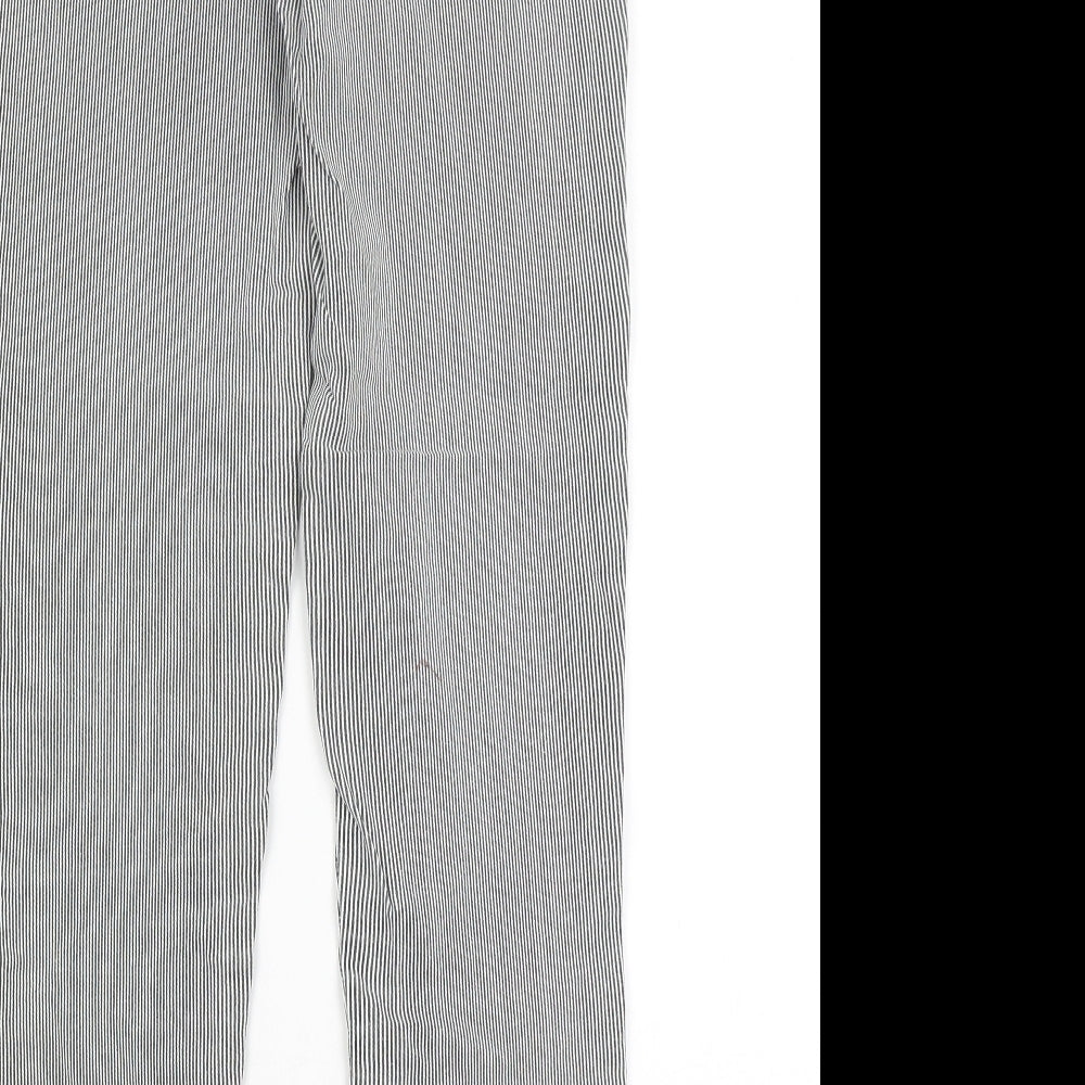 Womens UK Size 10 Peacocks Regular Fit  Grey Trousers