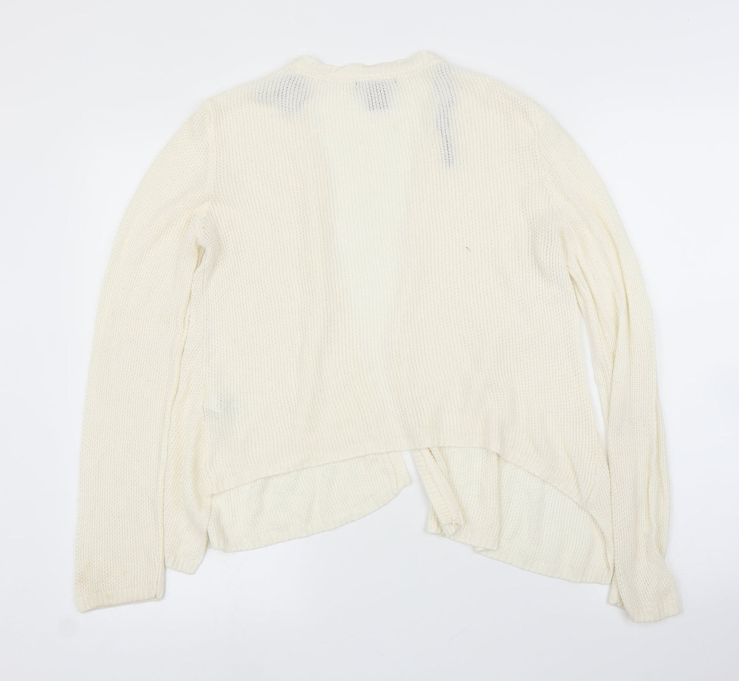 Womens UK Size S H&M Ivory Cardigan Jumper