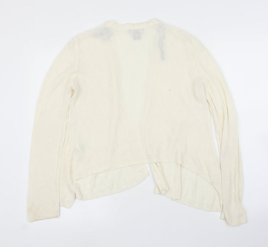 Womens UK Size S H&M Ivory Cardigan Jumper