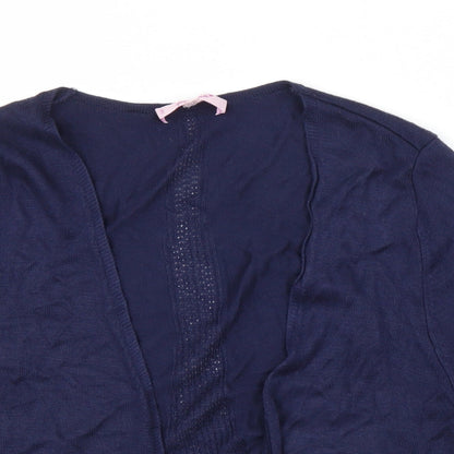 Womens UK Size 14 Per Una Blue Cardigan Jumper