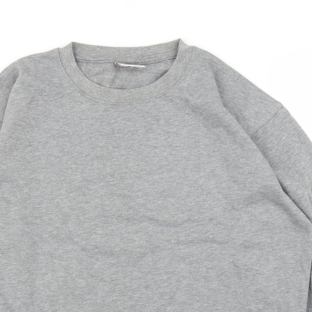 CS Mens Grey   Pullover Jumper Size L
