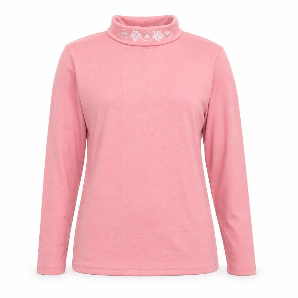 Womens UK Size 14 Afibel Pink Basic Blouse