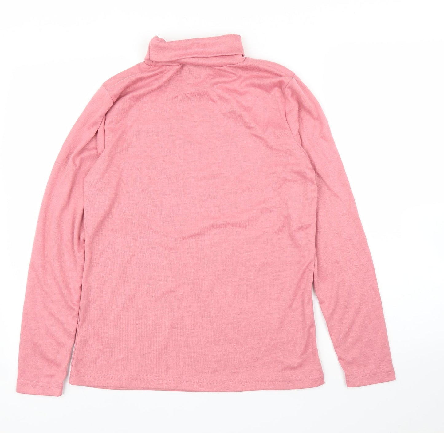 Womens UK Size 14 Afibel Pink Basic Blouse