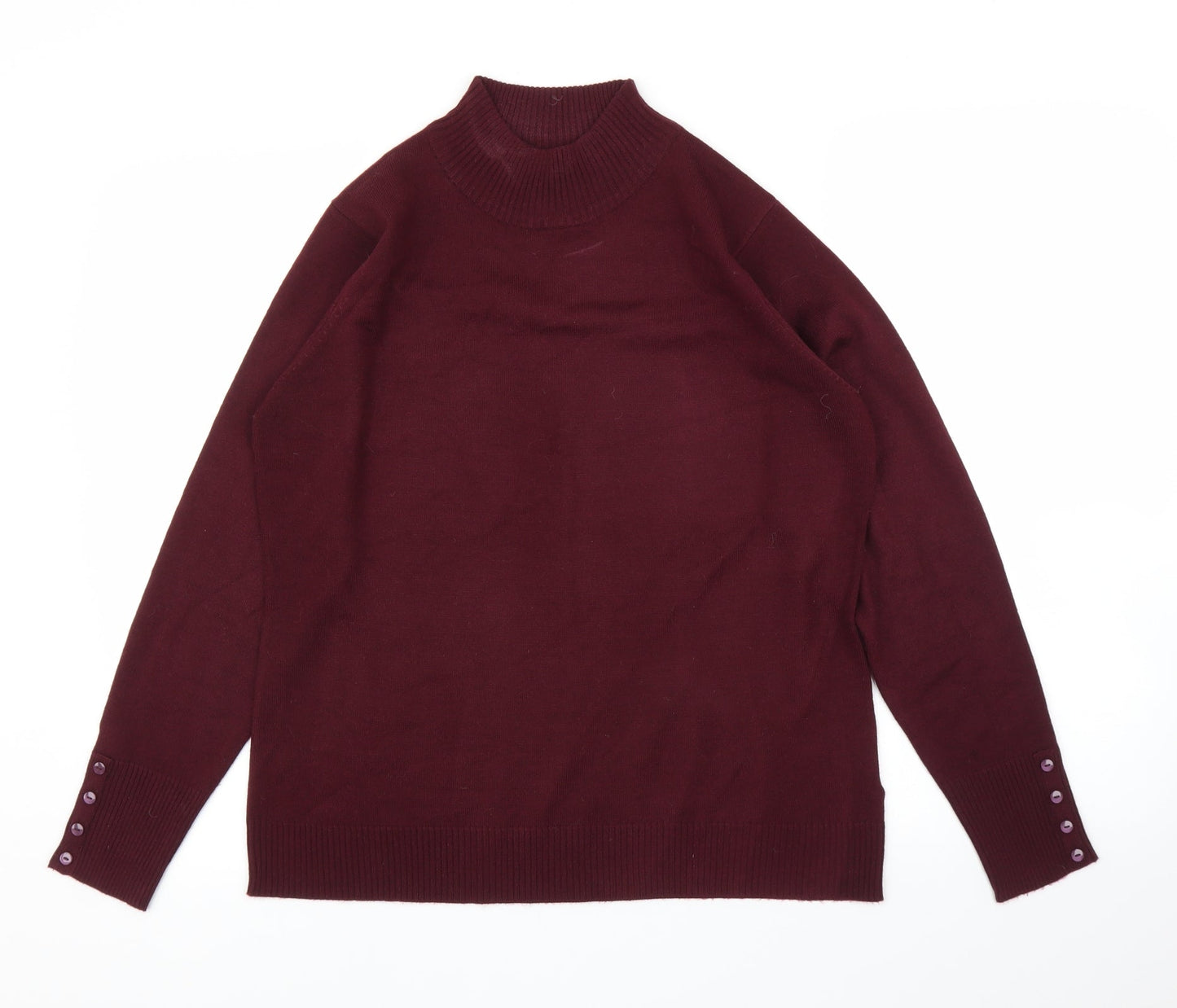 EWM Womens Purple   Pullover Jumper Size L