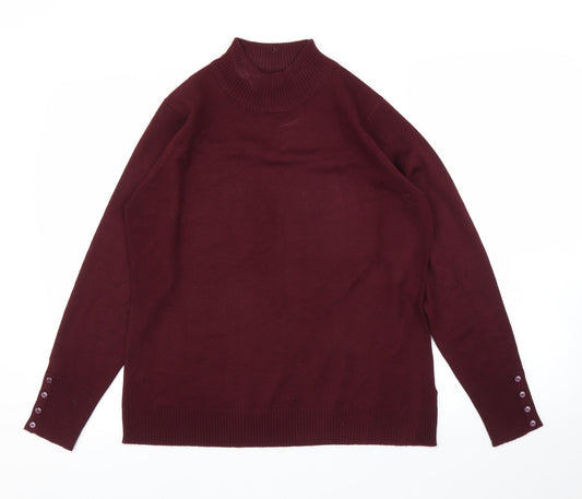 EWM Womens Purple   Pullover Jumper Size L