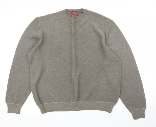 M&S Mens Brown   Pullover Jumper Size M