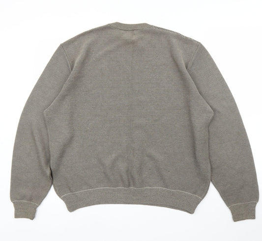 M&S Mens Brown   Pullover Jumper Size M