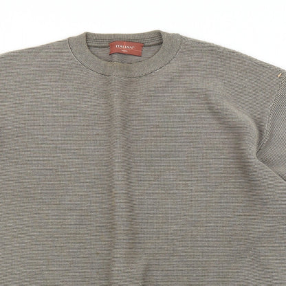 M&S Mens Brown   Pullover Jumper Size M