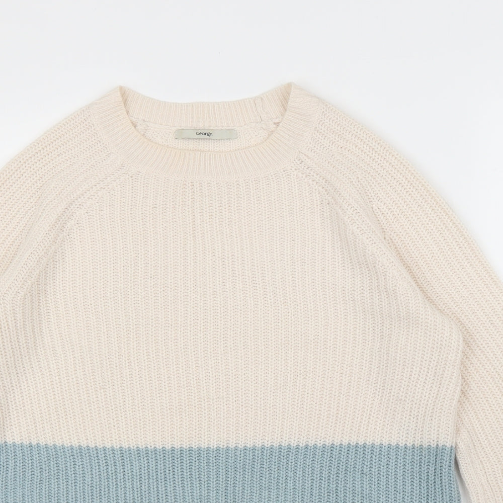 George Womens Blue   Pullover Jumper Size 10