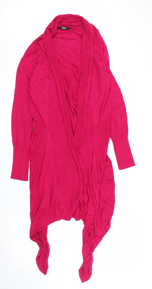 Womens UK Size 12 M&S Pink Cardigan Jumper