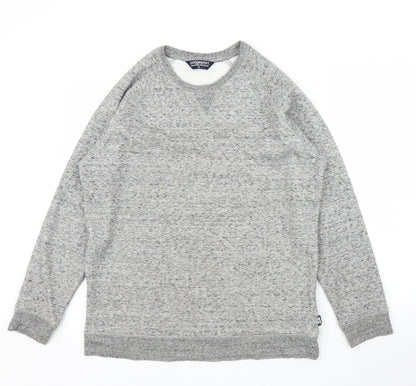 Bridgeport Mens Grey   Pullover Jumper Size S