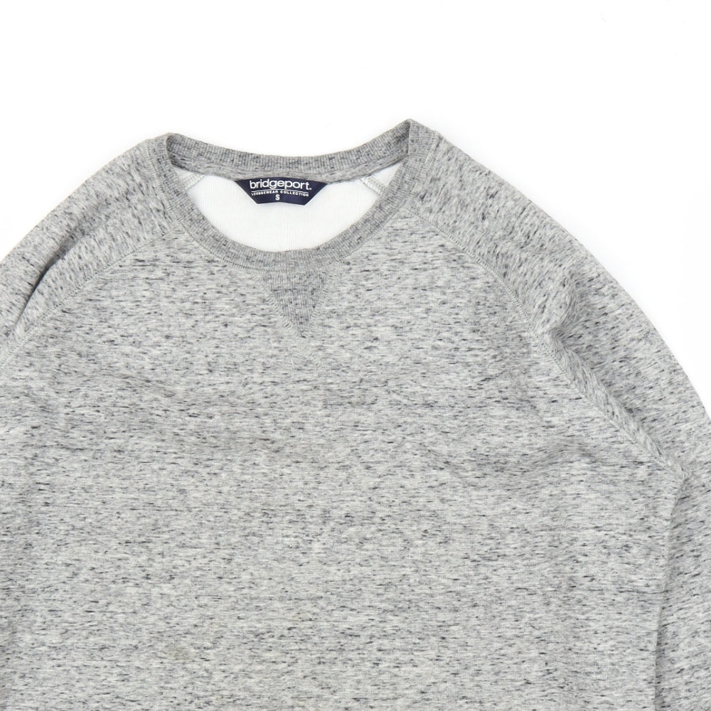 Bridgeport Mens Grey   Pullover Jumper Size S
