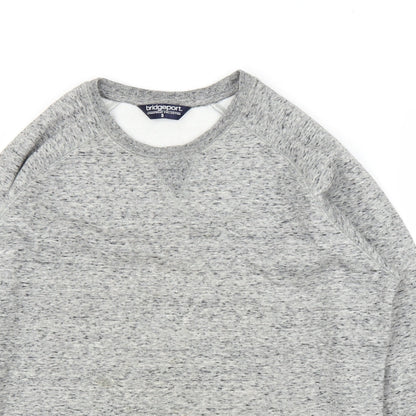 Bridgeport Mens Grey   Pullover Jumper Size S