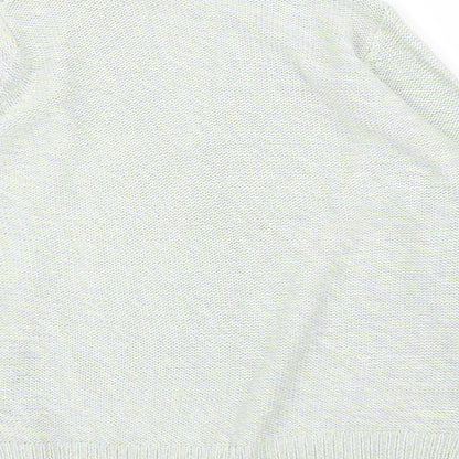 Womens UK Size 14 Profile Green Cardigan Jumper