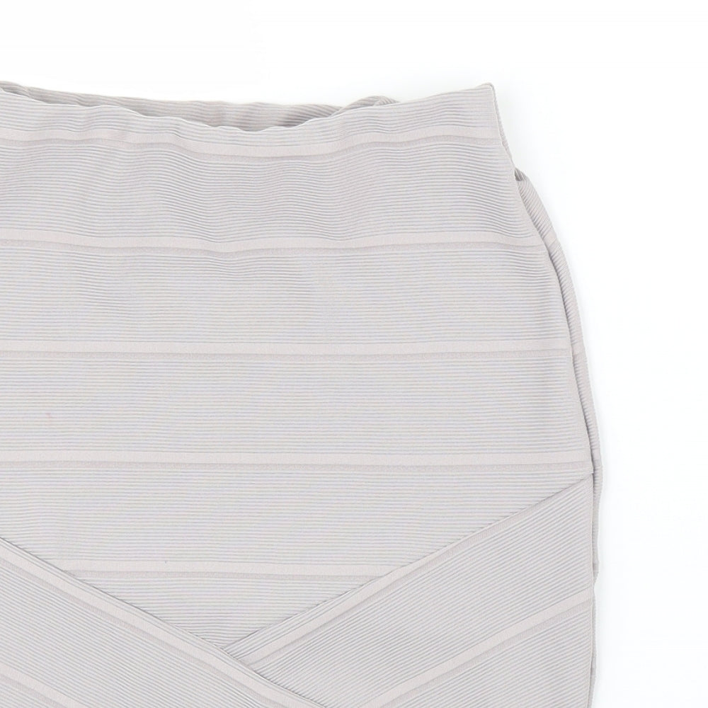 Miss Selfridge Womens Purple   Tulip Skirt Size 8